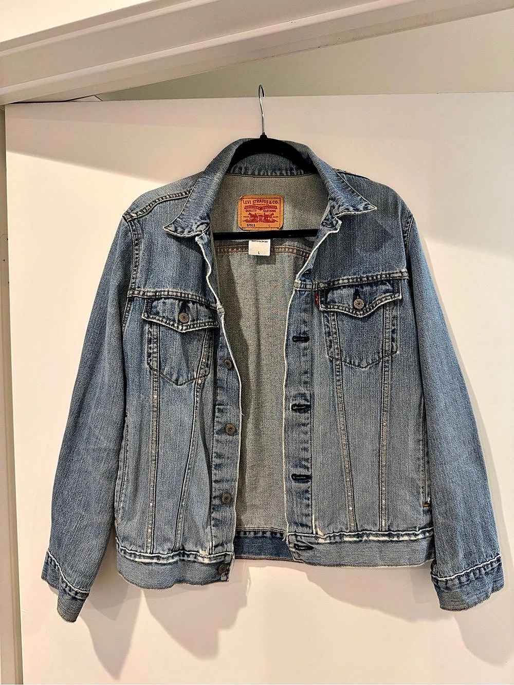 Levi's Original Jacket Blue Denim Jean Jacket